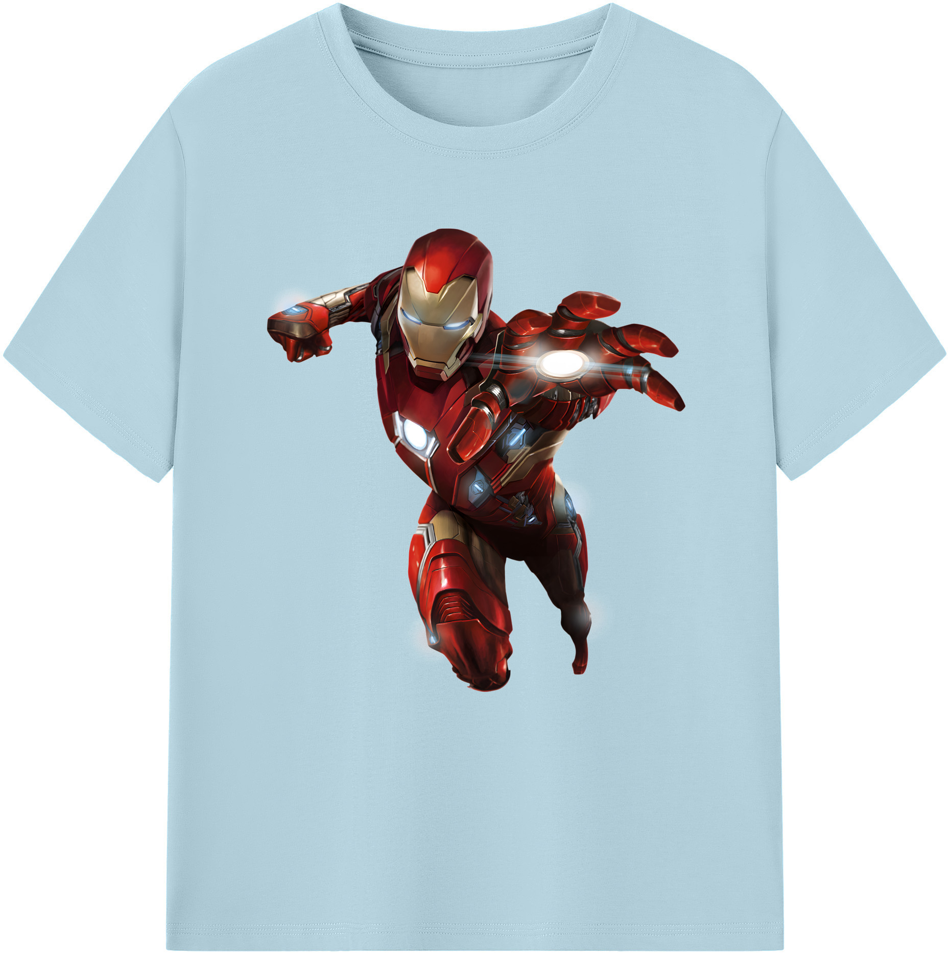 （画像用） アベンジャーズ The Avengers 綿100％半袖Tシャツ（フロントプリント）
